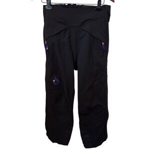 Juno Entrant Dermizax Ski Pants Womens XS Black Waterproof Snow Gorpcore Outdoor